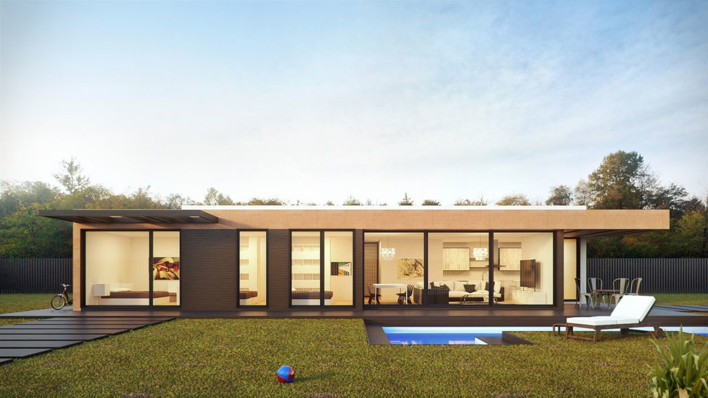 Futuristic Modular Home Design